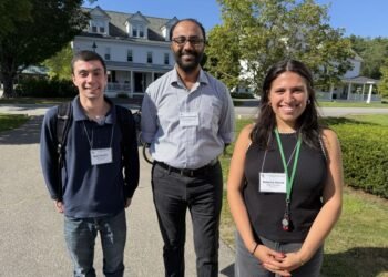 Gordon Research Conference - Ryan Murphy, Dr. Shishir Chundawat, and Rebecca Garcia