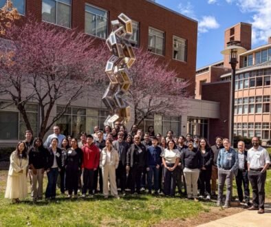 Group shot at Rutgers University