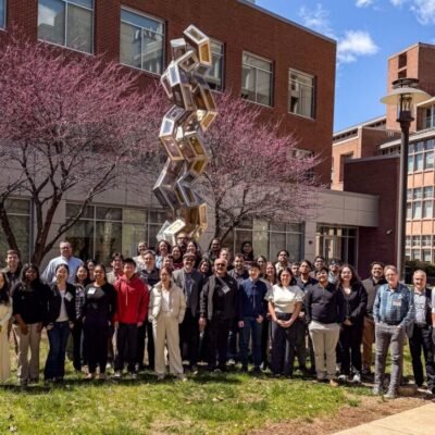 Group shot at Rutgers University