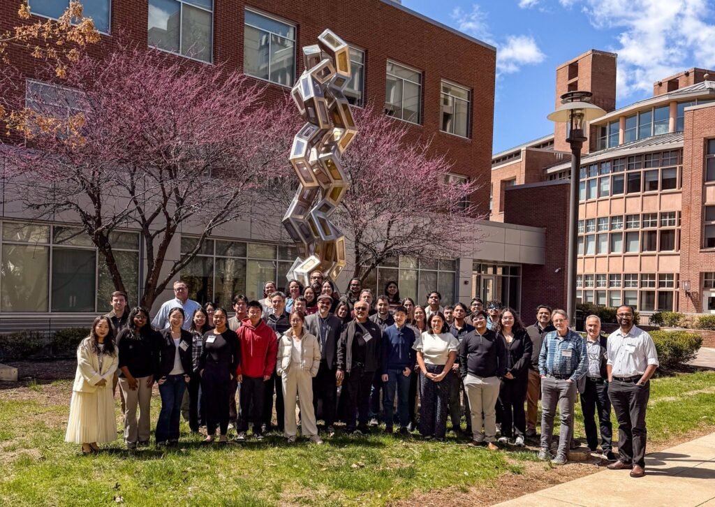 Group shot at Rutgers University